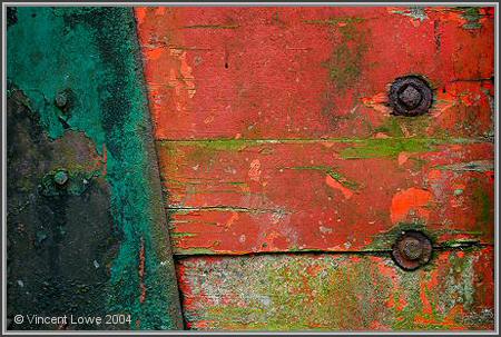 Peeling paint