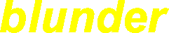 blunder logo, click to return to index